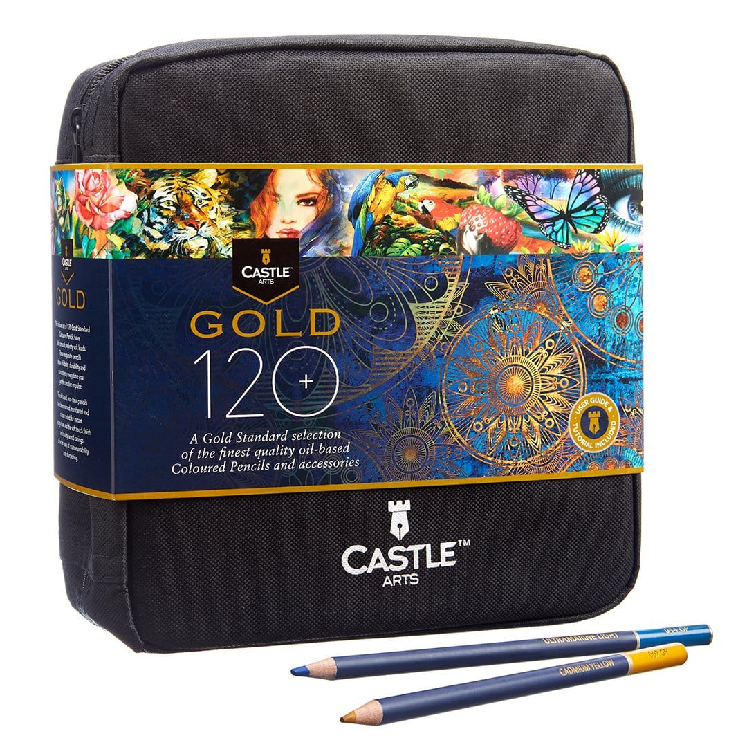 634 Piece Harmonious Expert Drawing and Colouring Pencil Zip Bundle