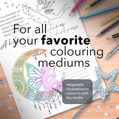 Printable Mindfulness Colouring Journal [Digital Download]